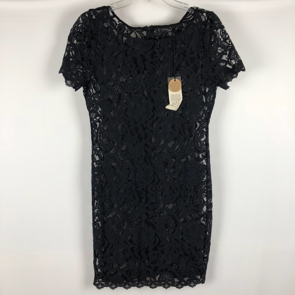Sanctuary Black Lace Dress